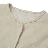 Quilting Corduroy Jacket [BEIGE] (6618908754038)