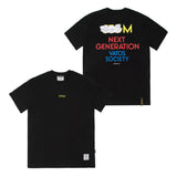 22 TAPE STANDARD FIT T-SHIRTS BEIGE / BLACK (6692811735158)
