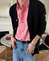 ルークケーブルカーディガン / Ruke cable cardigan (5 color)