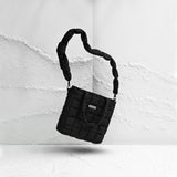 SGS NOIR PUFFER TOTE BAG