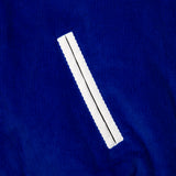 [UNISEX] Reversible Logo-Appliqued Cotton-Corduroy Bomber Jacket (Blue)