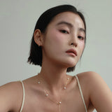 [シングルピアス]14Kゴールドtowoピアス/[single earring]14K gold towo earring