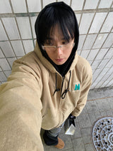 No.0554 canvas work hood padding JK (3color)