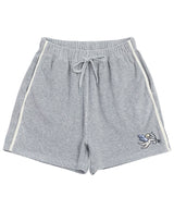 ANGEL EMBROIDERY TOWEL HALF PANTS (6584943673462)