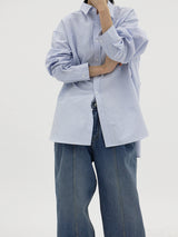 オックスストイプシャツ / Ox Stripe Shirt (3color)
