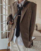 セレーナチェックブレザー / Selena check blazer (1 color)