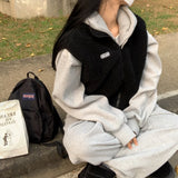 [BELLIDE MADE] Fleece wool vest.