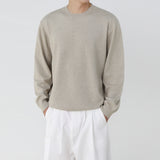 NEW COLOR BASIC ROUND KNIT
