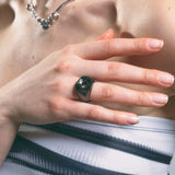 NO.309 [BLACK] ROUND METEOR RING