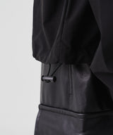 ANORAK TWO-TONE HOODIE (BLACK)
