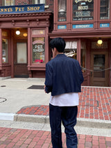 万能セットアップデニムスラックス