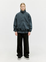Paneled Jacket - Washed Navy