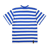 ストライプオーバーサイズTシャツ/22 STRIPE OVERSIZED T-SHIRTS BLUE / BLACK