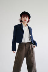クラシックゴールドボタンジャケット/Classic Gold Button Jacket (2color)
