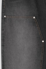 EN Slave Double Nee Denim Pants (2 colors)