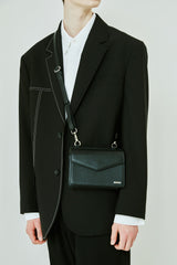 WIDTH SQUARE LEATHER MINIMAL BAG (6554122092662)