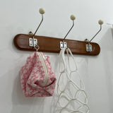TERRY ZIPPER POUCH_PINK FLOWER