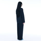 WOVEN T-SHIRT NAVY