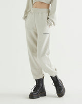 MSKN2ND LOGO SWEATPANTS OATMEAL (6608584474742)