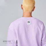 3Dロゴクルーネック / 3D Logo Crewneck  Lavender (4562977357942)