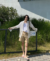 シースルーヨットシャツ (2 color)