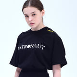 アストロノートプリントTシャツ/[UNISEX] Astronaut Printed T-Shirt (BLACK)