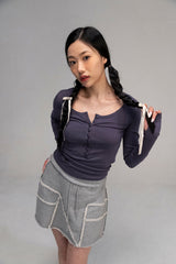 ジュリアボタントップ / PNF Julia Button Top