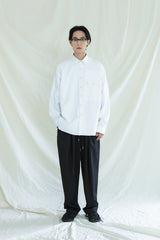 タックバルーンツーウェイパンツ / PRK 2TUCK BALLOON FIT 2WAY PANTS BLACK (6554665779318)