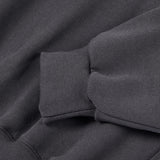 Signature balloon over fleece sweatshirt Charcoal