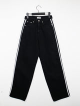 スリーライン デニムパンツ / Three Line Denim Pants (2color)