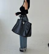 Lock set tote & cross big bag