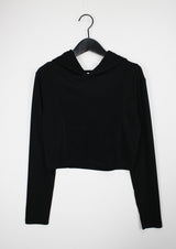 クロップフードTシャツ/BB Crop Hooded T-shirt (4color)