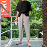 LMN Summer Ice Cropped Wide Pants (5 colors)