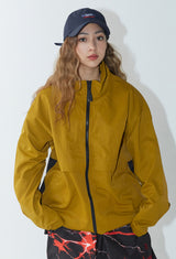 ワイドジャケット/BSR2223FWJK059 CCC WIDE JACKET MUSTARD