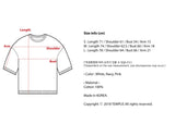 サッドクラウドテリーTシャツ / SAD CLOUD TERRY T-SHIRTS [WHITE]
