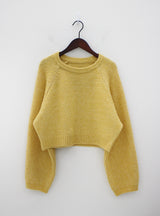 ハチレグロンラウンドニット/Hachi Reglon Round Knit (4color)