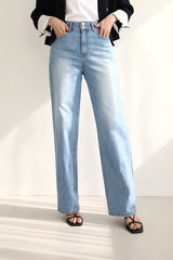 マリーンロールアップジーンズ / MARINE ROLL-UP JEANS / WIDE DENIM PANTS