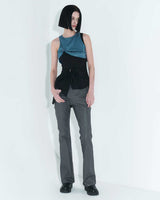 チェーンリンクレイヤードトップ / Chain Link Layered Top _ Teal