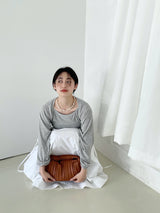 Cambr bolero sleeveless set