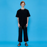 OTHER-Logo T-shirt [Black] (6592465469558)