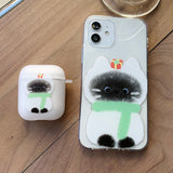 Shamizu - Sketch Some Cat Christmas AirPods Case_matt
