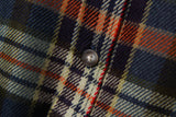 レトロカントリーサイドチェックシャツ/Retro Countryside Check Shirt S108 Orange