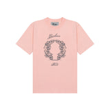 DVRK PRIVÉ ROYAL LAUREL LOGO BABY TEE - PINK