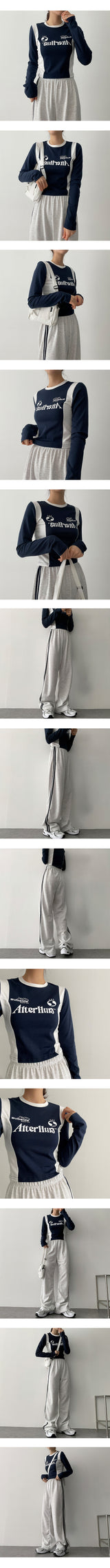ミート2ラインバンデッドウエストトレーニングパンツ / Meat Two-Line Banded Waist Training Pants
