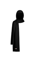 Knit Balaclava Long muffler (BLACK)