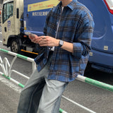 LMN Royal Semi Oversized Fit Check Shirt (3 colors)
