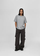 [B-BASIC] Round Neck Box Napping Short Sleeve T-shirt
