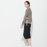[UNISEX] FLORRA DEMAGE SWEATSHIRT, DIMGREY (6632604926070)