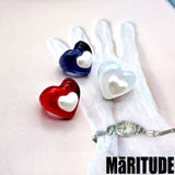 ハートパールリング / HEART PEARL RINGS (3COLOR) / IVE, SINMI, ITZY,STACY C, 케플러 착용