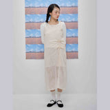 Muesli dress (ivory) (6684221440118)